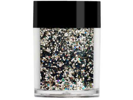 Lecenté HOLOGRAPHIC MULTI GLITZ - holografic NHŨ MULTI - BLACK GOLD, 8.5g