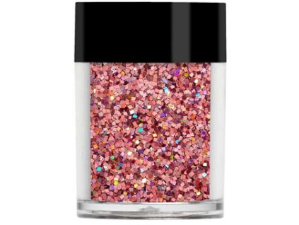 Lecenté HOLOGRAPHIC SQUARES - holografic hình vuông - ROSÉ, 7g