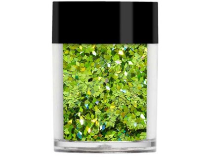 Lecenté HOLOGRAPHIC DIAMONDS - holografic kosohình vuông - LIME, 7g