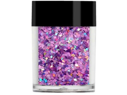 Lecenté HOLOGRAPHIC DIAMONDS - holografic kosohình vuông - PINK, 7g