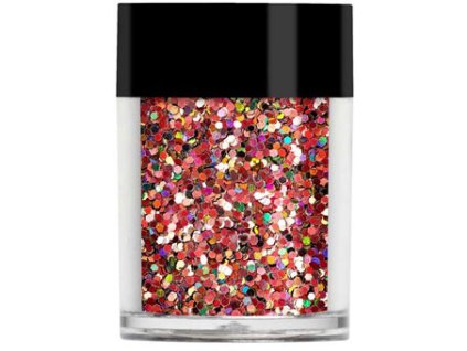 Lecenté CHUNKY GLITTER SHAPES - hình to - TIGER LILY, 8g