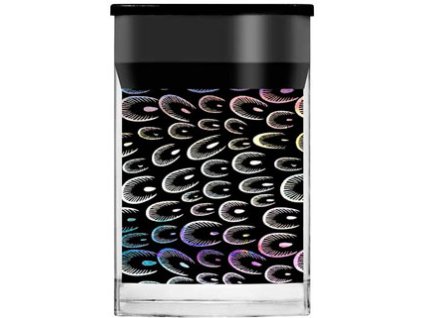 Lecenté NAIL ART FOIL - giấy foil trang trí móng - SILVER FEATHER