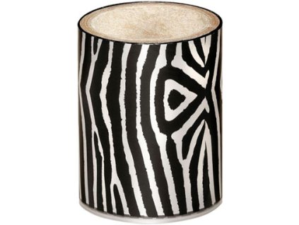 Lecenté NAIL ART FOIL - giấy foil trang trí móng - SILVER ZEBRA