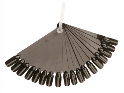 EBD Tips Display - Plastový vzorník  32 pozic, ČERNÝ