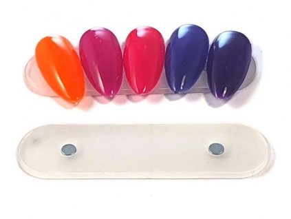 MAGNETIC DISPLAY BAR – magnetické podložky na prezentaci nailartových tipů – 10ks