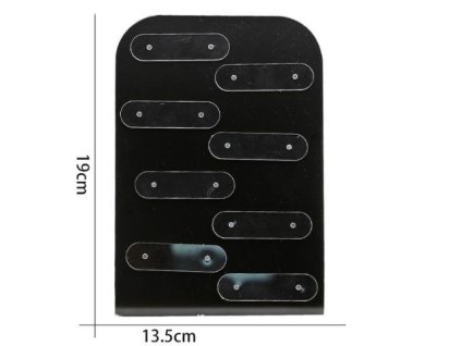 MAGNETIC DISPLAY BOARD - magnetický stojan pro prezentaci nail artu – ČERNÝ