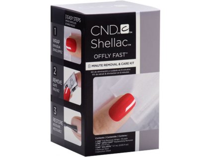 CND CND™ OFFLY FAST™ 8min REMOVAL AND CARE KIT - ngỡ bỏ nhẹ nhàng và nhanh chóng CND™ SHELLAC™