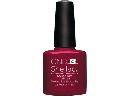 CND SHELLAC™  - UV COLOR  - ROUGE RITE 0.25oz (7,3ml)