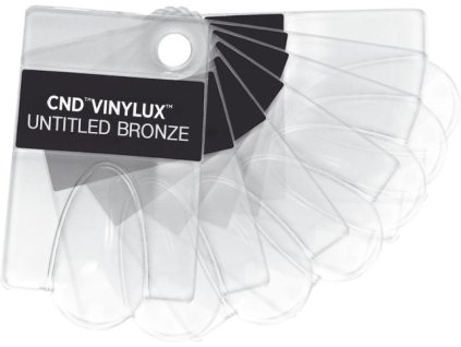 CND BỘ MẪU MÓNG  - bổ sung - CND VINYLUX - 7c Tip không màu với tên của bộ sưu tập ART VANDAL