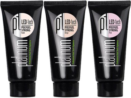 Platinum BỘ LED-tech POLYGEL Strong PASTE (3x60g)