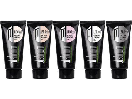 Platinum BỘ LED-tech POLYGEL Strong PASTE (5x30g)