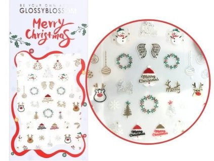 NAIL STICKERS - Miếng dán - REMEMBER CHRISTMAS - 2 (45886)