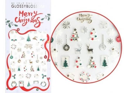 NAIL STICKERS -  Miếng dán - REMEMBER CHRISTMAS - 3 (45887)