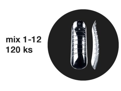 Platinum Dual forms - SALON SQUARE LINEAR M - rovné zúžené vel. M, mix 1-12, 120ks