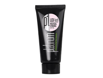 Platinum LED-tech POLYGEL Strong PASTE - Soft Pink, 60g