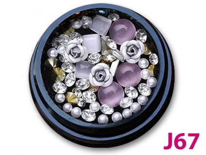 Jewelry mix - Mix đá trang trí làm Nailart - (J67)