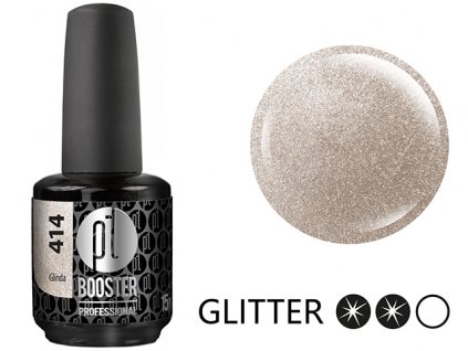 Platinum LED-tech BOOSTER COLOR - Glinda (414), 15ml - sơn-gel KHÔNG MÀI
