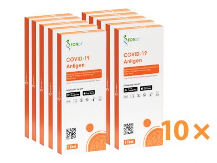 EONbt COVID-19 - Antigennic Rapid Test - xét nghiệm- (lấy dịch từ phía trước mũi), được hoàn lại bởi MZČR (Nhà nước) 10c