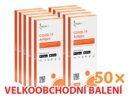 EONbt COVID-19 - Antigennic Rapid Test - xét nghiệm- (lấy dịch từ phía trước mũi), được hoàn lại bởi MZČR (Nhà nước) 50c