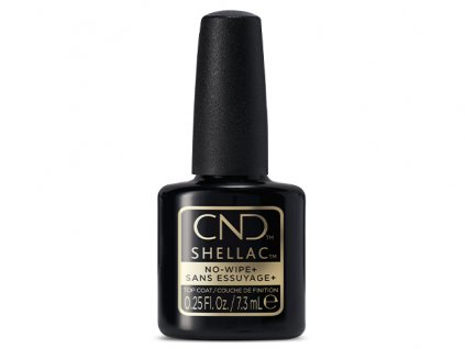 CND CND™ SHELLAC™ NO-WIPE+ TOP COAT -  Lớp bóng không chùi cồn  0.25oz (7,3ml)