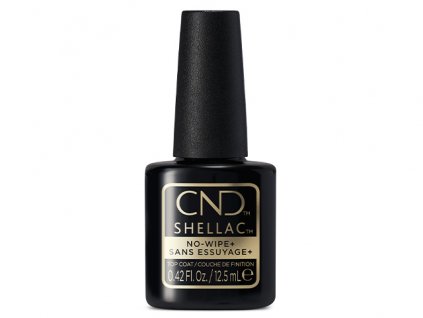 CND CND™ SHELLAC™ NO-WIPE+ TOP COAT -  Lớp bóng không chùi cồn 0.5oz (15ml)