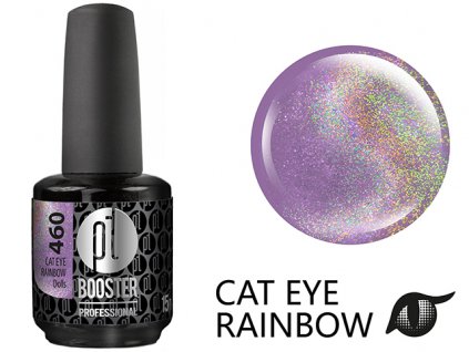 Platinum LED-tech BOOSTER COLOR Cat Eye Rainbow - Dolls (460), 15ml - Sơn gel KHÔNG MÀI