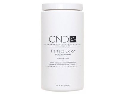 CND PERFECT COLOR, Bột đắp móng - NATURAL SHEER -  Mầu trong tự nhiên , 32oz (907g)