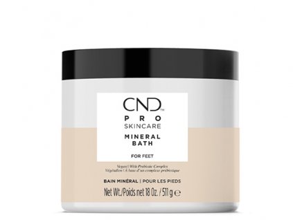 CND PRO SKINCARE MINERAL BATH – Spa nước khoáng ngâm chân 18oz/532mL
