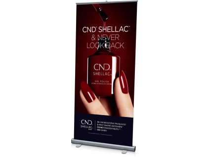 CND ROLL-UP banner CND - TẠI SAO SHELLAC, 80 x 200 cm