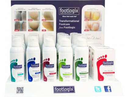 Footlogix Counter Display BESTSELLERS (A) - kệ trưng bầy + 18 sản phẩm