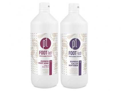 Platinum SÉT 2for1 FOOT-tech Express 2x1L - Foot Soak và Callus Softener