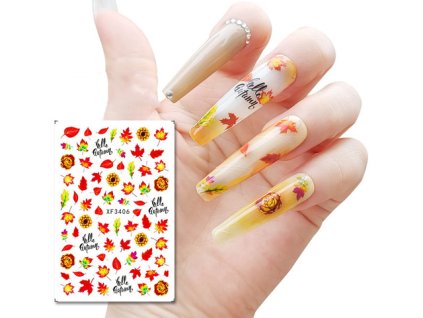 Joyful Nail Sticker – Miếng dán - Autumn 03