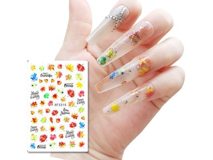 Joyful Nail Sticker – Miếng dán - Autumn 05
