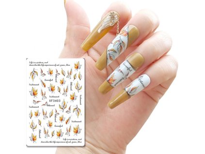 Joyful Nail Sticker – Miếng dán - Autumn 07