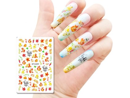 Joyful Nail Sticker – Miếng dán - Autumn 11