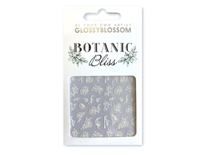 NAIL STICKERS – Miếng dán – BOTANIC Bliss – Bright White 2 (69025)