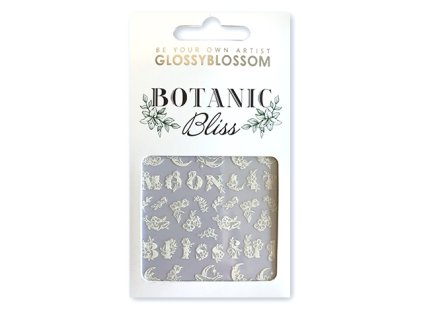 NAIL STICKERS – Miếng dán – BOTANIC Bliss – Bright White 4 (69027)