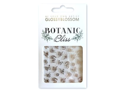 NAIL STICKERS – Miếng dán – BOTANIC Bliss – Golden Rose 5 (69034)