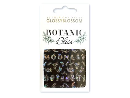 NAIL STICKERS – Miếng dán – BOTANIC Bliss – Hologram Flashing 4 (69039)