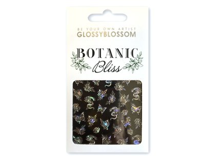 NAIL STICKERS – Miếng dán – BOTANIC Bliss – Hologram Flashing 5 (69040)