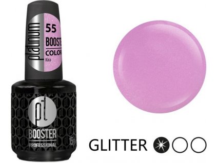 Platinum LED-tech BOOSTER COLOR Kira (55), 15ml - Sơn gel  KHÔNG MÀI