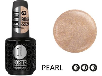 Platinum LED-tech BOOSTER COLOR Lola (63), 15ml - Sơn gel  KHÔNG MÀI