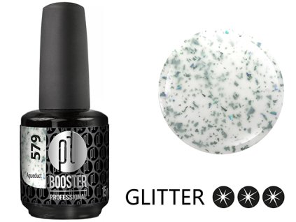Platinum LED-tech BOOSTER COLOR - Aqueduct (579), 15ml - Gel-lak BEZ PILOVÁNÍ