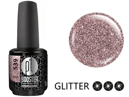 Platinum LED-tech BOOSTER COLOR - Cheque (539), 15ml - Gel-lak BEZ PILOVÁNÍ