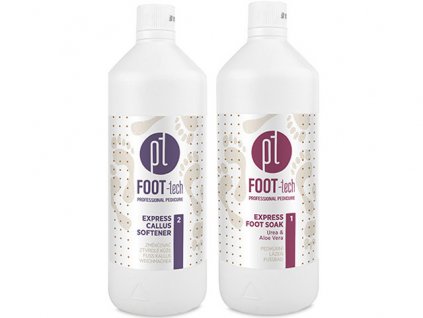 Platinum Sét FOOT-tech Express Foot Soak 1 l + Express Callus Softener 1 l