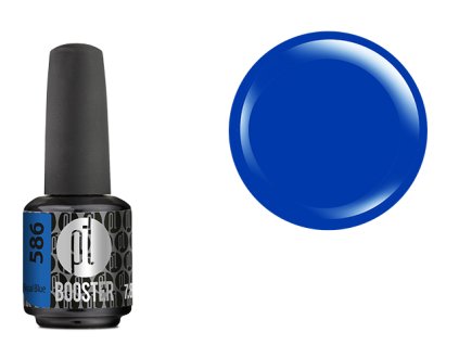 Platinum LED-tech BOOSTER COLOR - Royal Blue (586), 7,8ml - Gel-lak BEZ PILOVÁNÍ