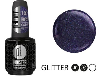 Platinum LED-tech BOOSTER COLOR Desdemona (107), 15ml - Sơn-gel KHÔNG MÀI