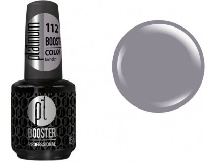 Platinum LED-tech BOOSTER COLOR Nicholas (112), 15ml - Sơn-gel KHÔNG MÀI