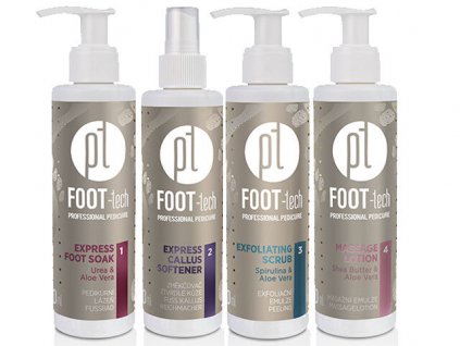 Platinum SADA PLATINUM FOOT-tech pro kompletní pedikúru 4x200ml - bonusový dárek