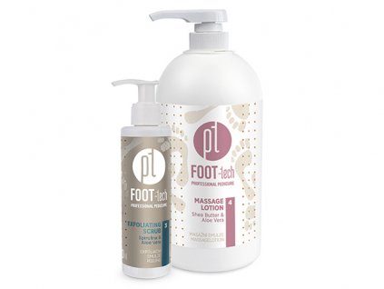 Platinum FOOT-tech Lotion 1l a Scrub 200ml - bonusový dárek